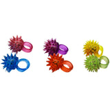 LED Urchin Ring - Assorted Colors (Pack of 6)