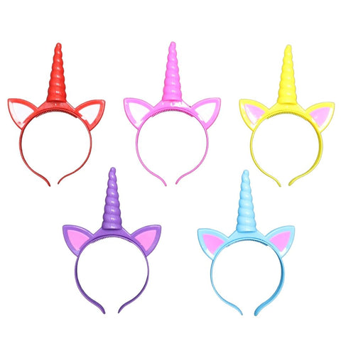 Light-Up Unicorn Headband - Assorted Colors (Each)