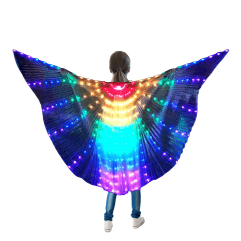 Rainbow Lighted Wand Wings (Each)