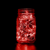 6' Red LED Battery Operated Fairy Lights (Each)