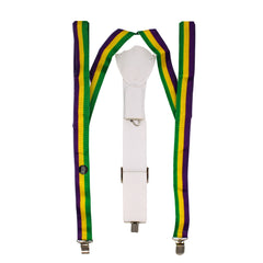 LED Mardi Gras LED Light Up Suspenders (Each)