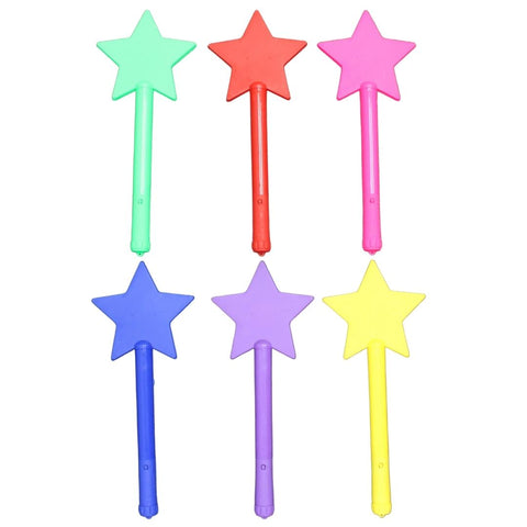 15" LED Star Wand - Assorted Colors (Each)