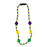 LED Purple, Green, and Yellow Bulb Necklace (Each)