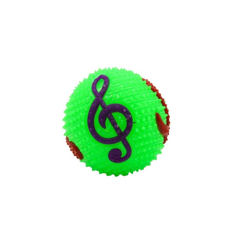 2.95" LED Knobby Music Note Bounce Ball - Assorted Colors (Each)