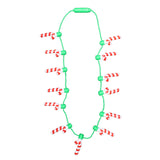 25" Light-Up Candy Cane Necklace (Each)