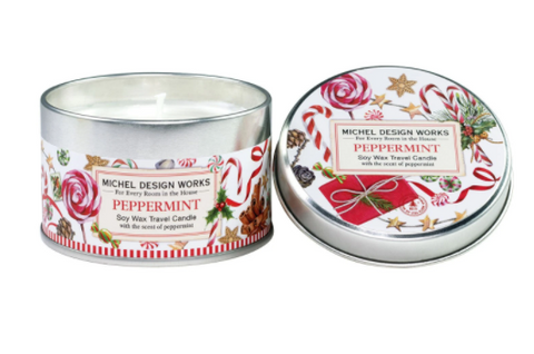 Michel Design Works Peppermint Travel Candle (Each)