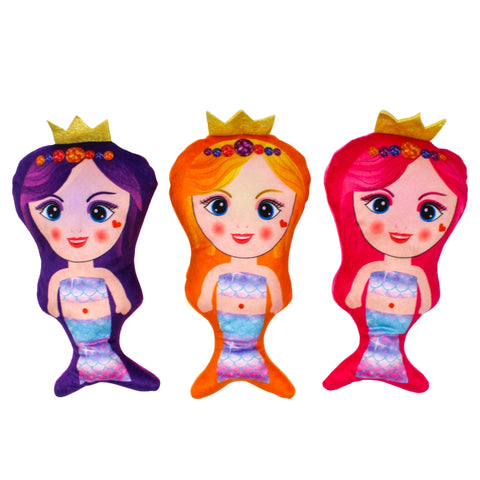 9" Plush Mermaid - Assorted Colors (Each)