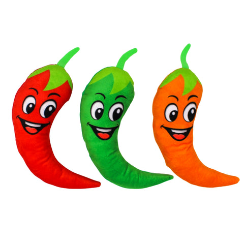 10" Plush Chili - Assorted Colors (Each)