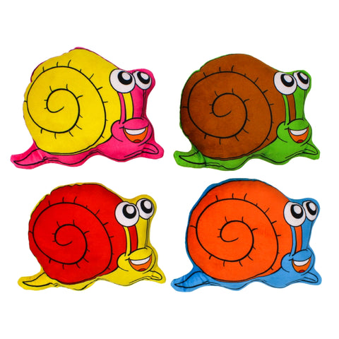 8" Plush Snail - Assorted Colors (Each)