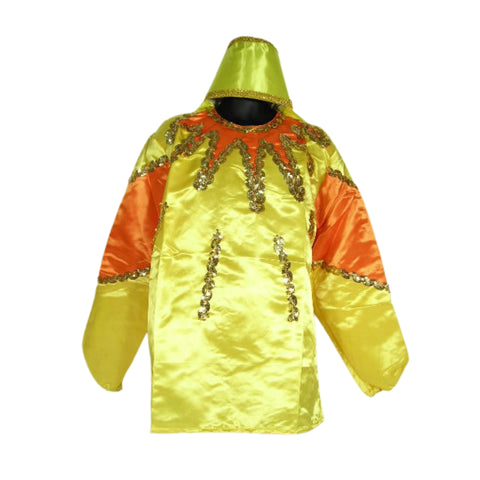 #11 - Yellow Costume with Orange Trim (Each)