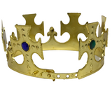 Gold Jeweled Crown (Each)