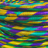 24" Hula Hoop - Purple, Green and Gold Glitter (Dozen)