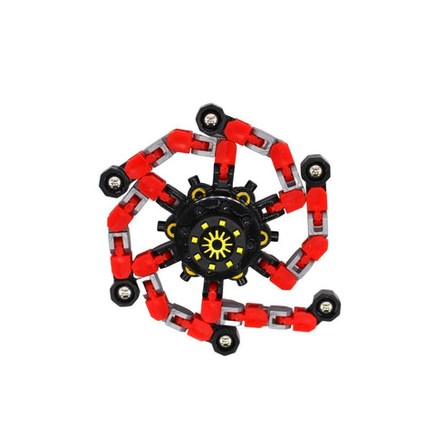 Mechanical Wacky Track Spinner - Red (Each)