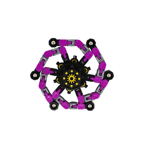 Mechanical Wacky Track Spinner - Purple (Each)