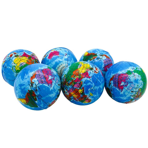 Globe Foam Ball 4" (6 Pieces)