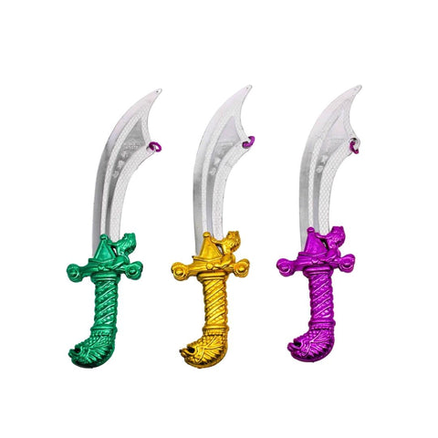 11" Pirate Sword - Assorted Colors (Each)