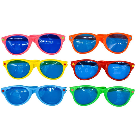 Jumbo Sunglasses - Assorted Colors (Pack of 6)