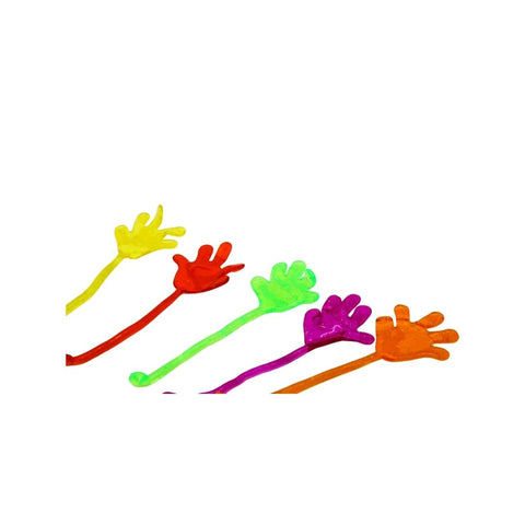 1" Sticky Hands - Assorted Colors (72 pieces)