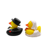 2" Bride and Groom Rubber Duck (Dozen)
