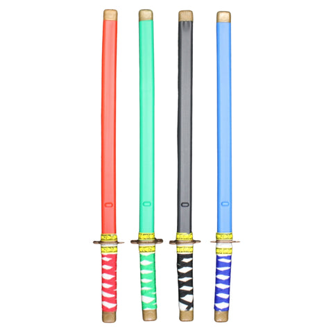 Assorted Color Ninja Sword (Dozen)
