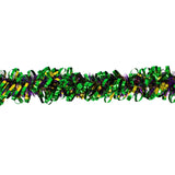 Purple, Green, and Gold Loop Garland 9' x  1.5" (Each)
