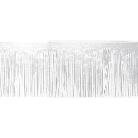 10' x 15" White Fringe  (Each)
