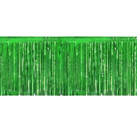 10' x 15" Green Fringe (Each)