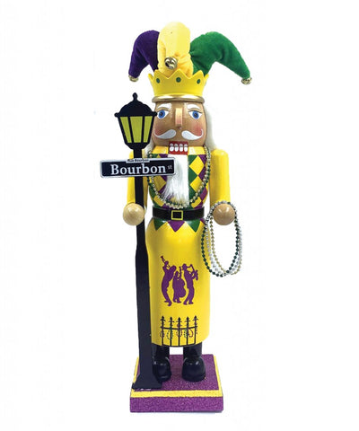 14" Bourbon Street Nutcracker (Each)