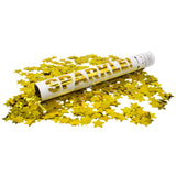 Gold Metallic Star Confetti Cannon 16" (Each)