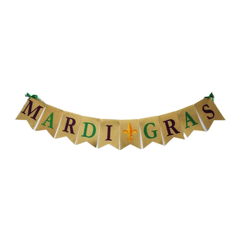 Mardi Gras Banner - 8ft (Each)