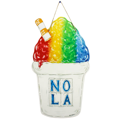 NOLA Snowball Door Hanger (Each)