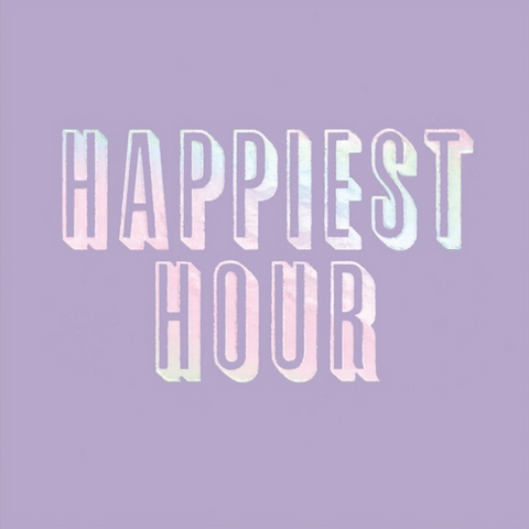 Happiest Hour Cocktail Napkins - 5" x 5" (20 Count)