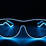 El Wire Blue Square Sunglasses (Each)