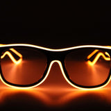 El Wire Orange Square Sunglasses (Each)