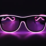 El Wire Pink Square Sunglasses (Each)