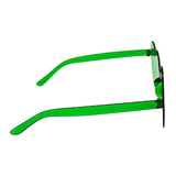 Green Acrylic Heart Glasses (Each)