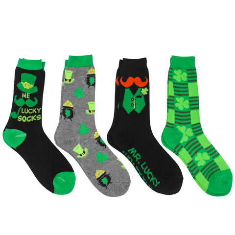 St Patrick's Day Sock Bundle (4 Pairs)