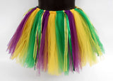 Purple, Green and Gold 90 Panel Tutu (Each)