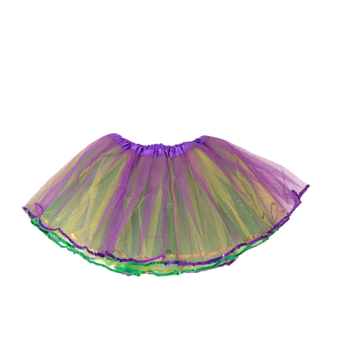 Reversible Purple, Green and Gold Tutu (Each)