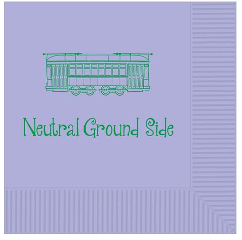 Neutral Ground Side Napkin (Pack of 25)